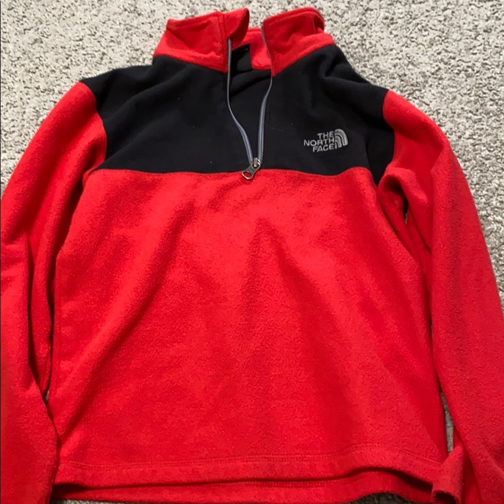 the northface half zip